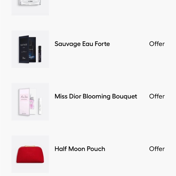 Dior Red Velvet Cosmetic Pouch - Picture 9 of 10